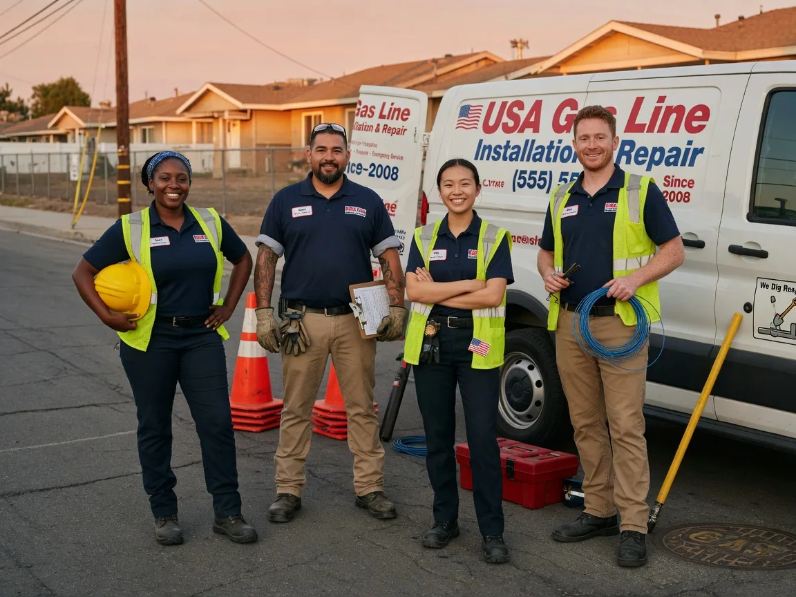 Gas Line Installation company in Hoagland, IN