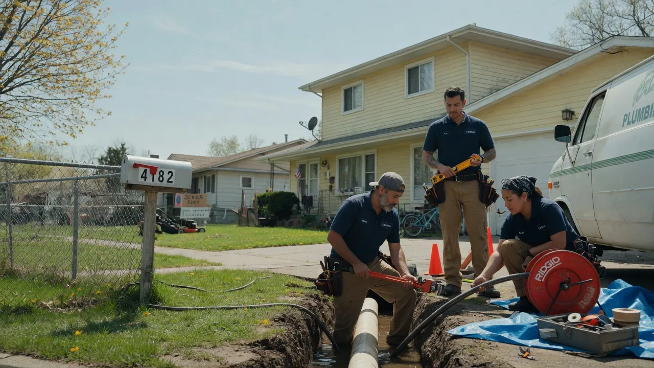 Gas Line Repair in Hoagland, IN near me
